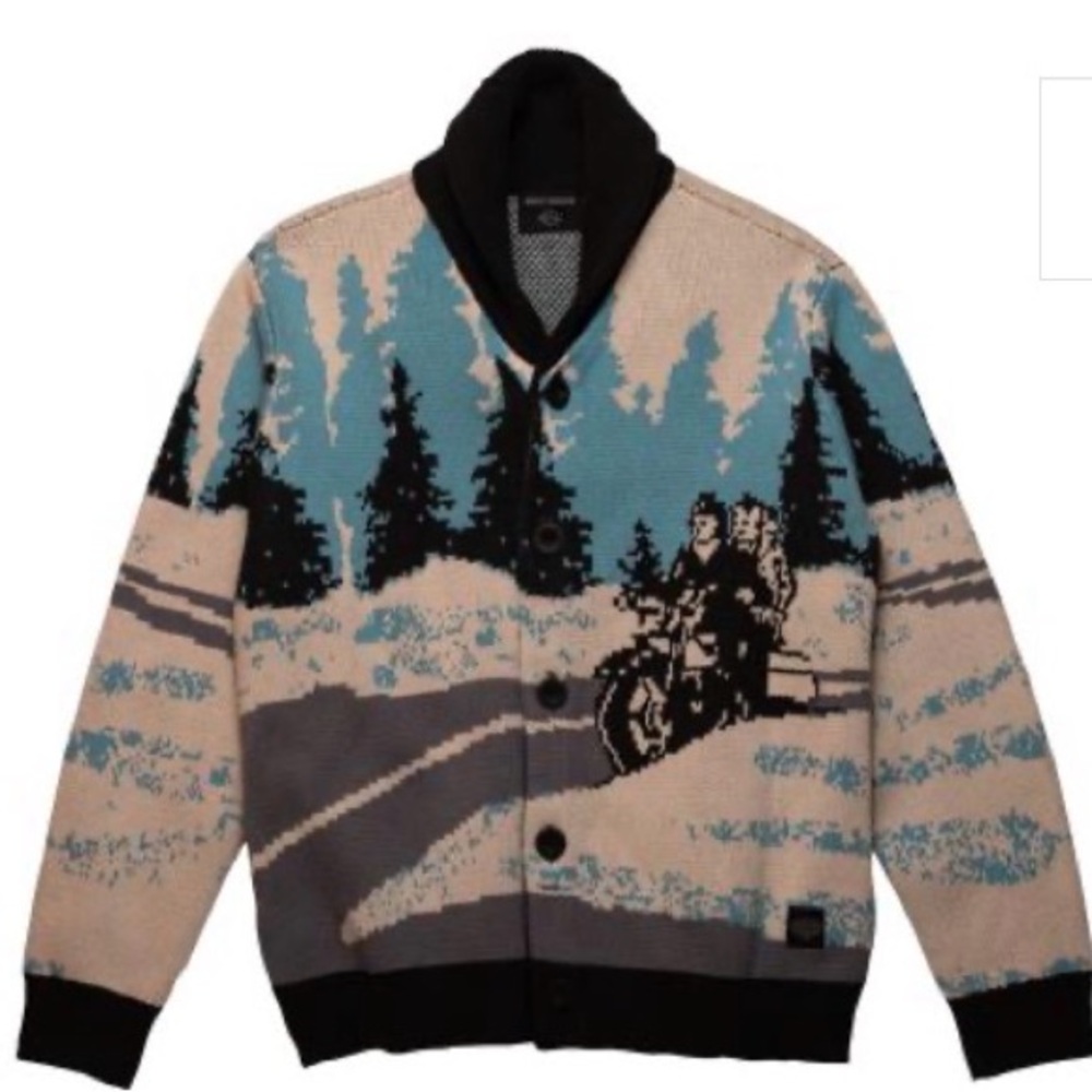 Harley-Davidson Knit Men’s Cardigan